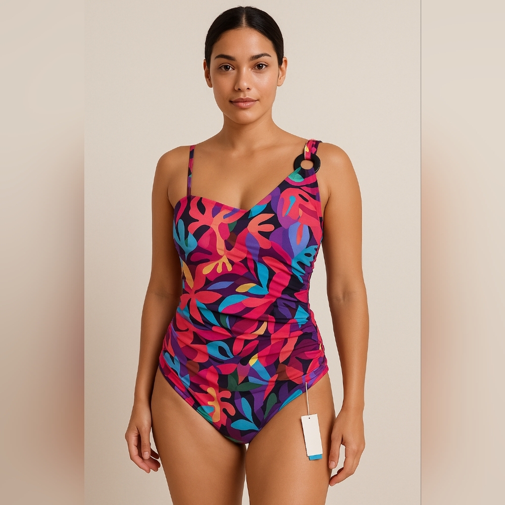 Colorful Abstract One-Piece Swimsuit